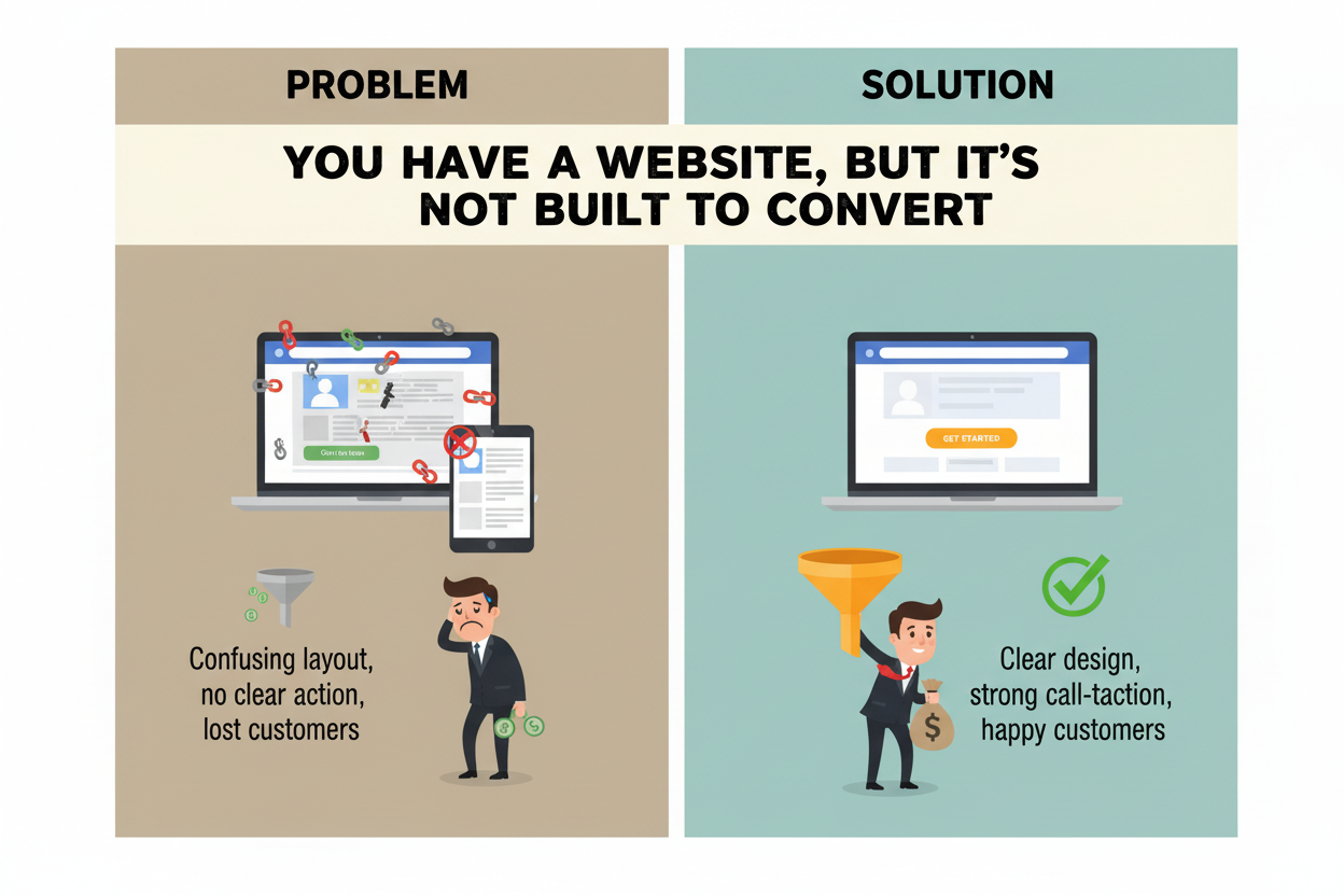 Website that drive sales