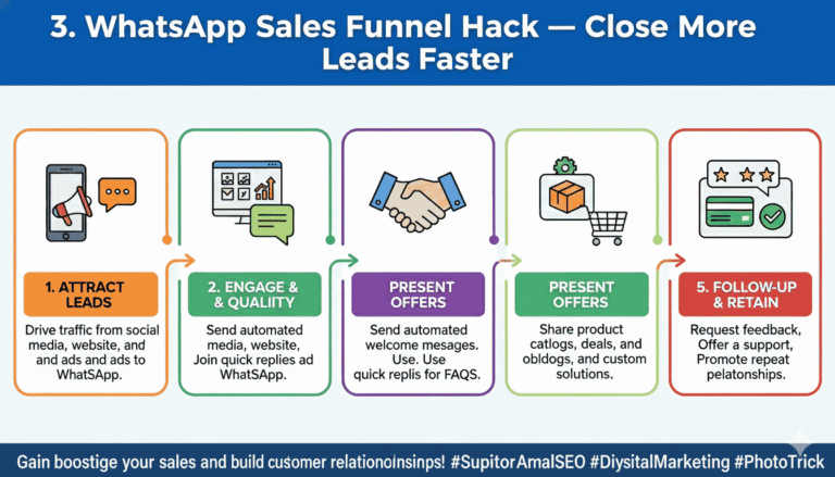 whatsApp sales Funnel tricks